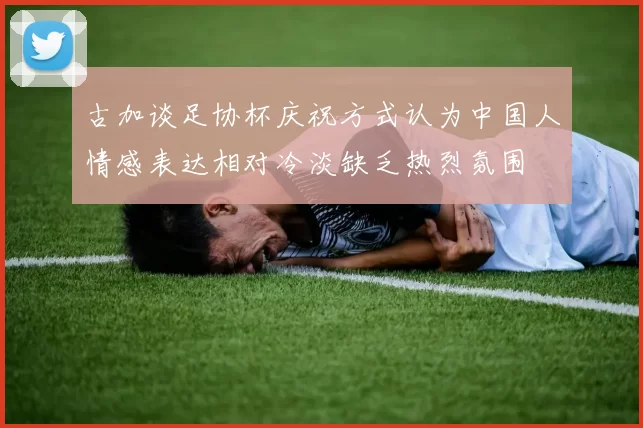 古加谈足协杯庆祝方式认为中国人情感表达相对冷淡缺乏热烈氛围