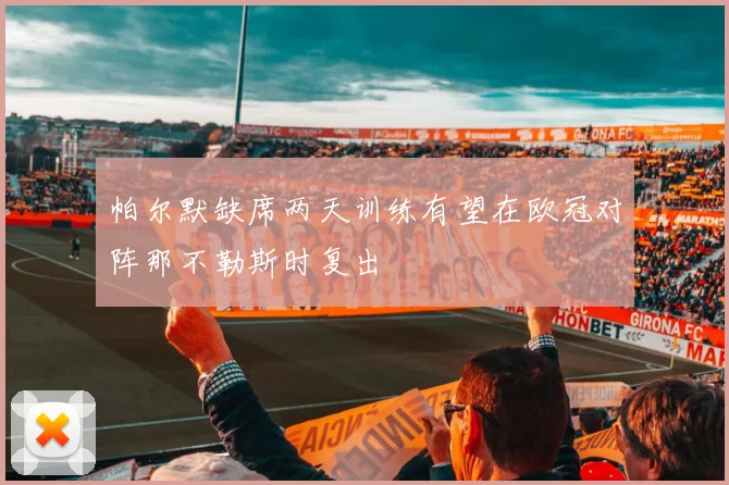 帕尔默缺席两天训练有望在欧冠对阵那不勒斯时复出